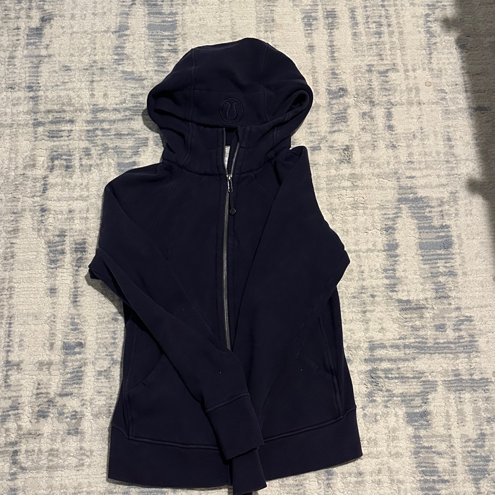 Lululemon Athletica Dark Blue Zip-Up Jacket